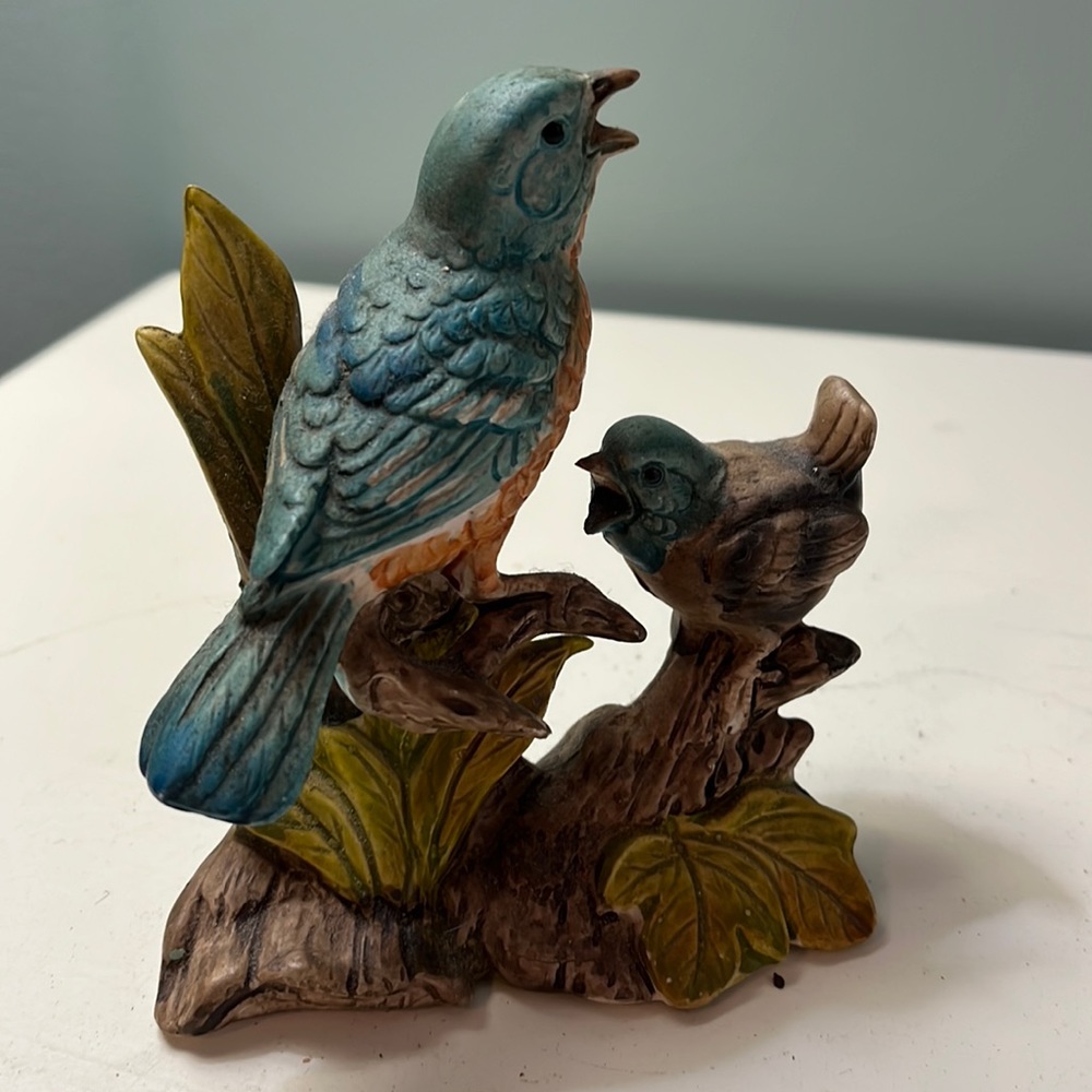 Vintage Hankyu bird sculpture.